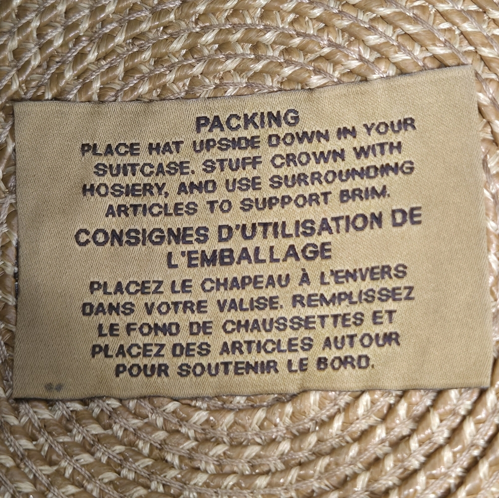 Eric Javits Bella Straw Wide-Brim Sun Hat - Picture 12 of 16